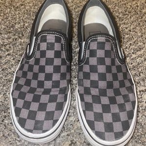 Checkered vans